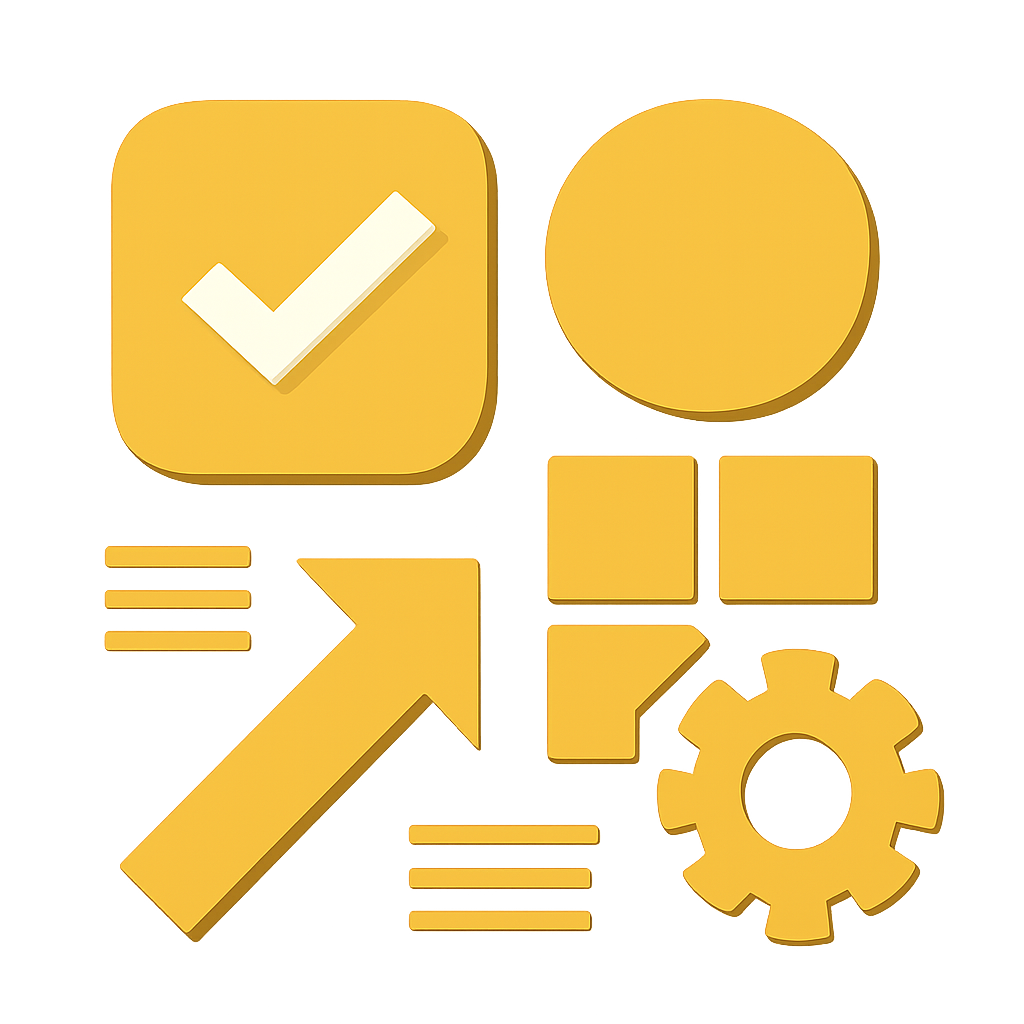 A simple badge representing 6 Club Game Security Protocols.