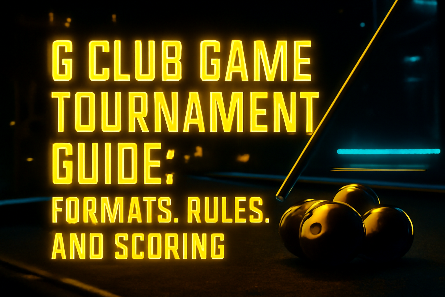 An informational scene depicting the 6 Club Game options.