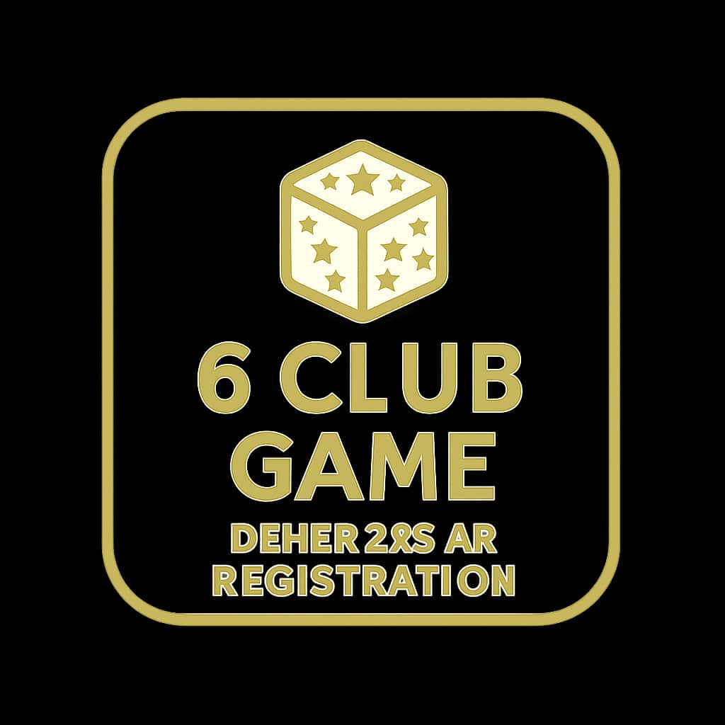 An icon representing the advantages of 6 Club Game Registration.